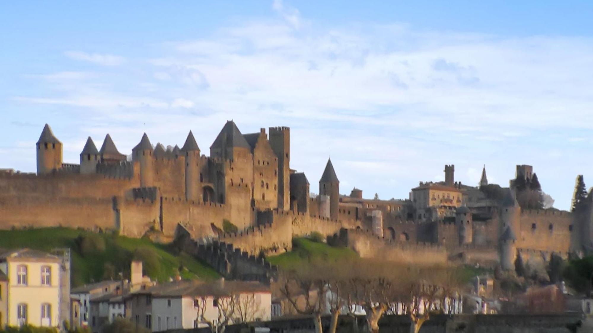 Appartement Charmant A Carcassonne Avec Terrasse Buitenkant foto